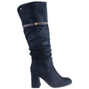 Zanni  Knee Boots - Zifta - Navy Suede