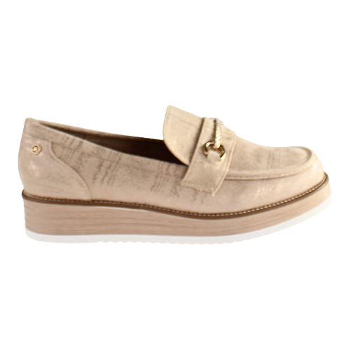 Zanni Ladies Loafers - Chalna - Beige