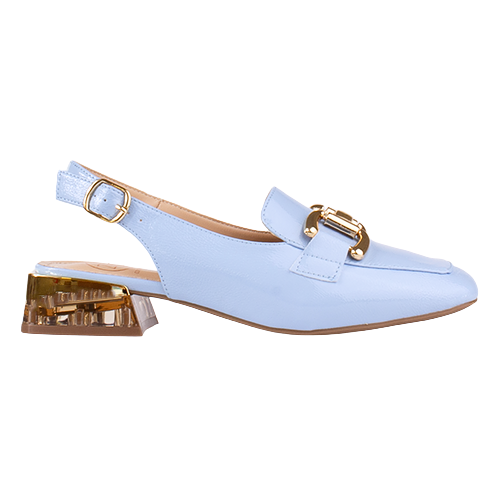 Zanni Ladies Slingback Loafers - Diraz - Blue