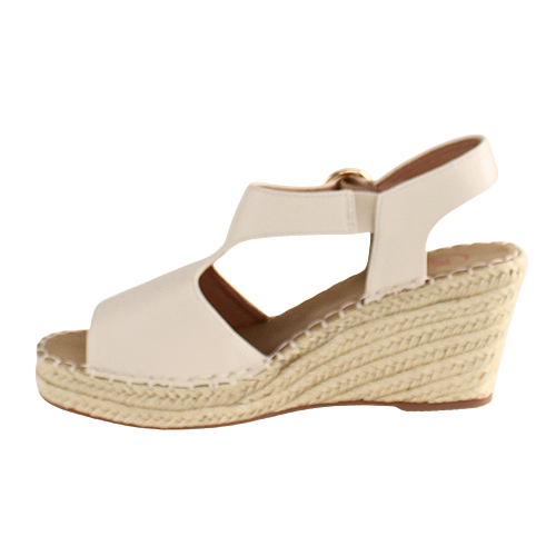 Zanni Ladies Wedge Sandal - Mongolia - Beige