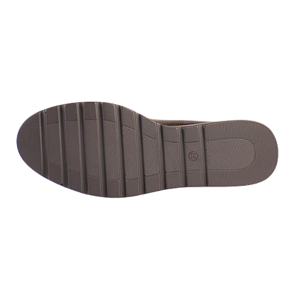 Zanni Ladies Wedge  Loafers - Tarsus One - Brown Patent