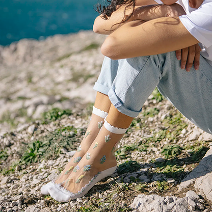 Atelier St Eustache Socks - Fleurs Des Champs - Multi