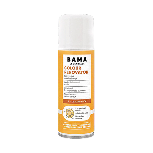BAMA Colour Renovator spray can on a white background