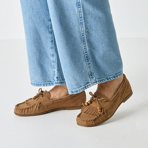 Tamaris Ladies Loafers - 23208-46 - Camel