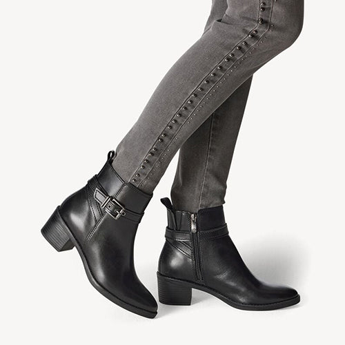 Marco Tozzi Ladies Ankle Boots - 25330-45 - Black