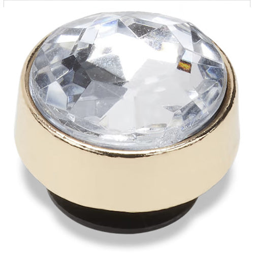 Crocs Gold Clear Gem Jibbitz Charm