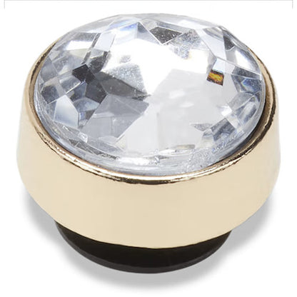 Crocs Gold Clear Gem Jibbitz Charm