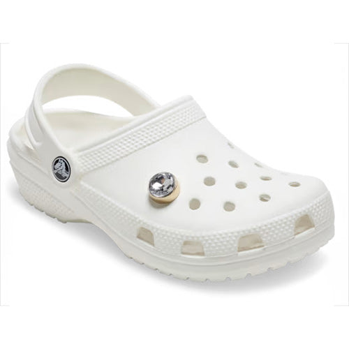 Crocs Gold Clear Gem Jibbitz Charm