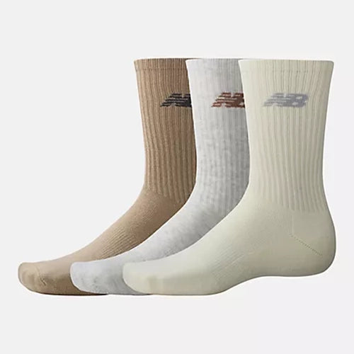 New Balance Crew 3 PK Socks - LAS33863 - Assorted