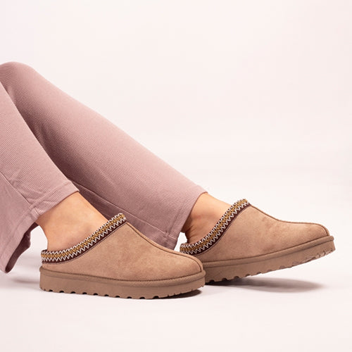 Lunar Ladies Slipper - Nepal - Mink