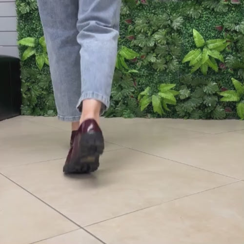 Unisa Ladies Loafers - Fijo - Burgundy