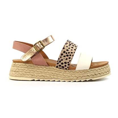Lunar Summer Flatform Sandals - Summer - White