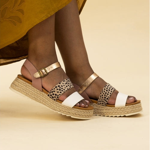 Lunar Summer Flatform Sandals - Summer - White