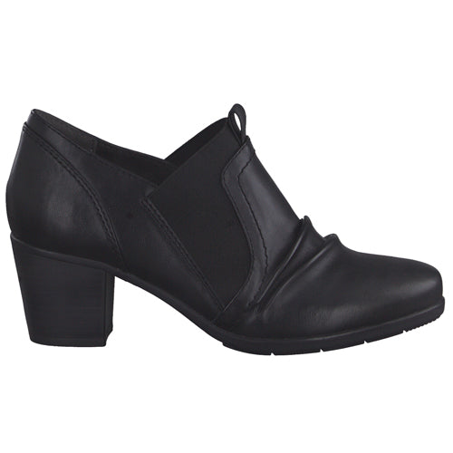 Jana Block Heeled Shoes - 24462-25 - Black