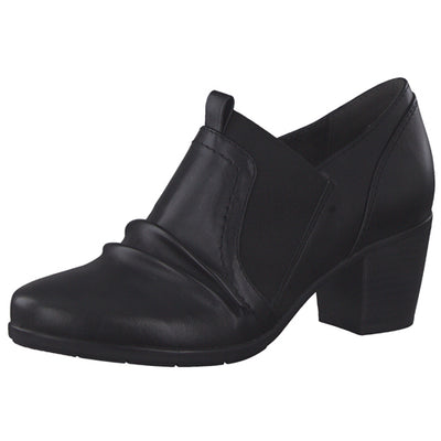 Jana Block Heeled Shoes - 24462-25 - Black