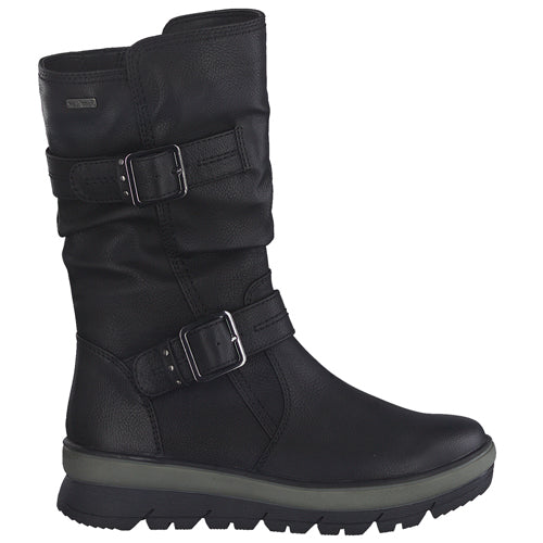 Jana Mid Boots- 26469-29 - Black