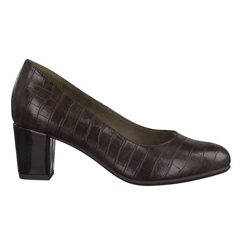 Jana Pumps - 22469-25 - Brown Croc