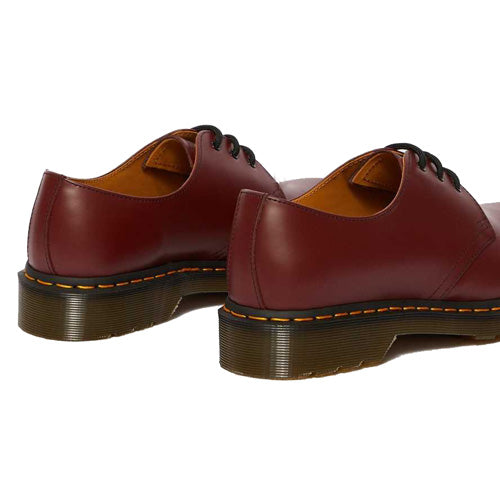 Dr Martens 3 Eyelet Shoes - 1461  - Cherry Red