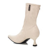 XTI Dressy Heeled Ankle Boots- 140455 - Ice