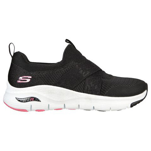 Skechers Arch Fit Trainers - 149717 Modern Rhythm - Black/White
