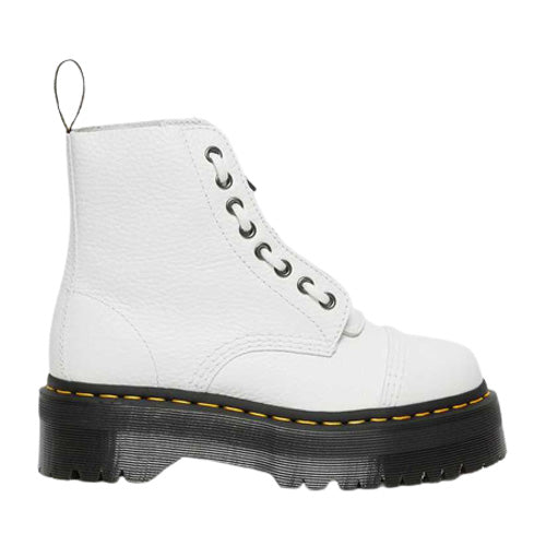 Dr. Martens Platform Ankle Boots - Sinclair  - White