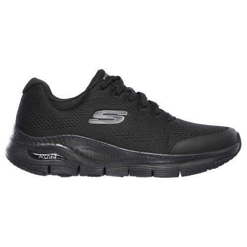 Skechers Mens Arch Fit Trainers - 232040 - Black/Black