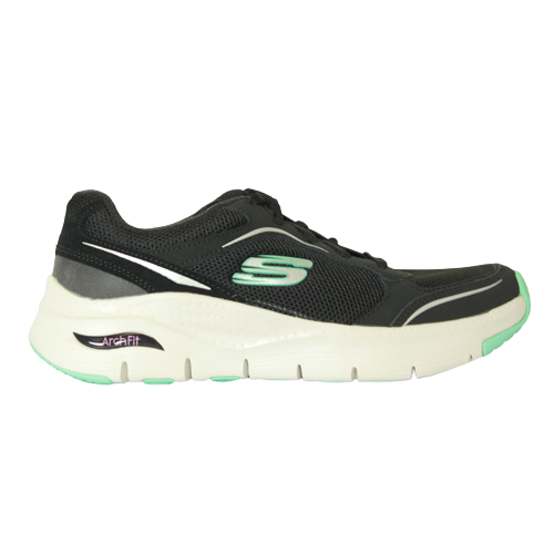 Skechers Ladies Arch Fit Trainers - 149143 - Black