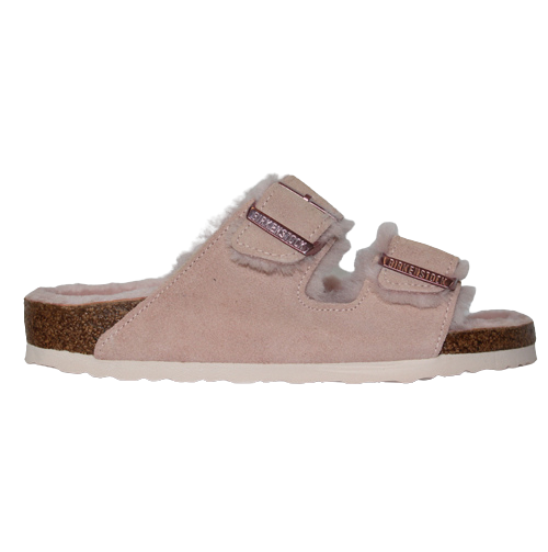 Birkenstock  Narrow Fit Sandals - Arizona Fur - Rose