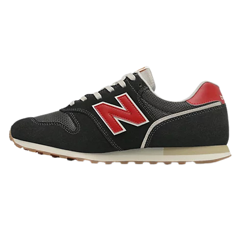 New Balance Mens Trainers - ML373 HL2 - Black/Red - Greenes Shoes