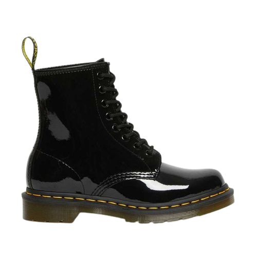 Dr Martens 8 Eyelet Boots - 1460 - Black Patent