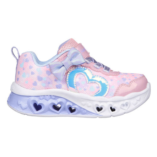 Skechers Kids Velcro Trainers - 302691N - Pink