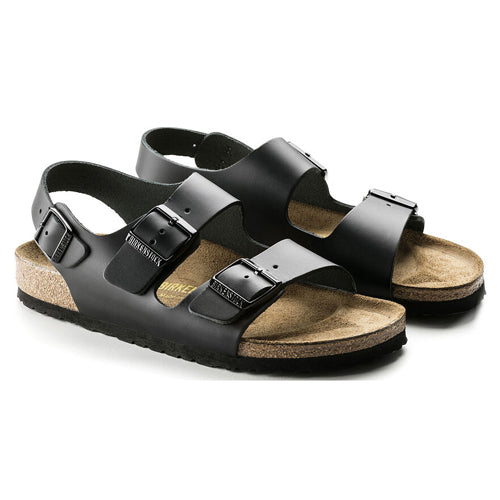 Birkenstocks with a store backstrap