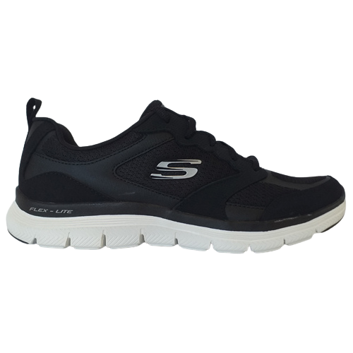 Skechers Ladies Trainers - 149305 - Black/White