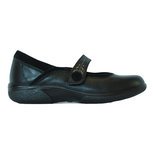 DBs Wide Fit Shoes - Buxton 4E - Black