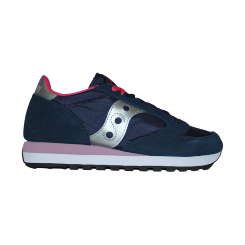 Saucony Ladies Trainers - Jazz Original - Navy/Pink