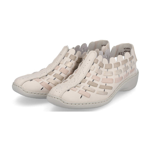 Rieker Shoes - 413V8-60 - Cream