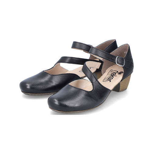 Rieker Damen Pumps 41780, Black Rieker Damen Pumps 41780, Black