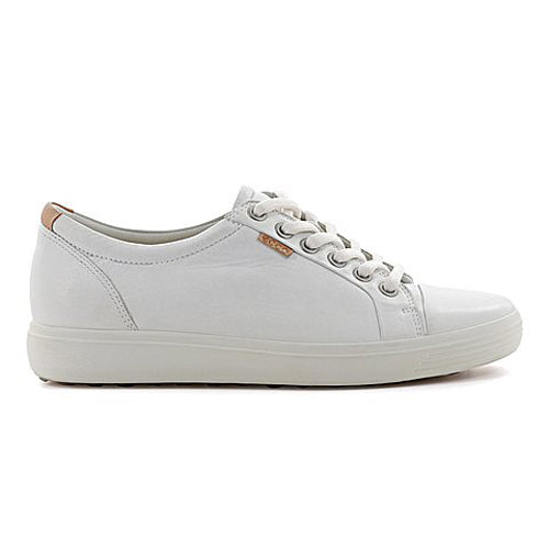 Ecco Walking Shoes - 430003 Soft 7 - White