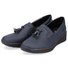 Rieker Ladies Wedge Shoes- 53751-00-14 - Navy