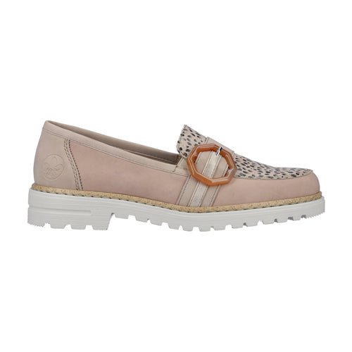 Rieker Loafers - 54864-52 - Beige