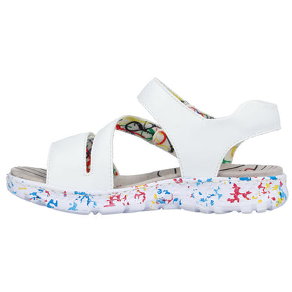 Rieker Walking Sandals - 67870-80 - White