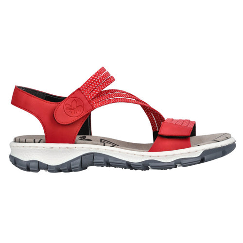 Rieker Sandals - 68871-33 - Red