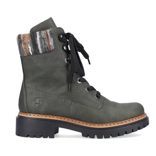 Rieker Ankle Boots - 72630-54 - Green