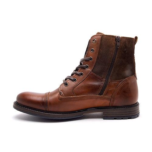 Mens zip 2025 up boots