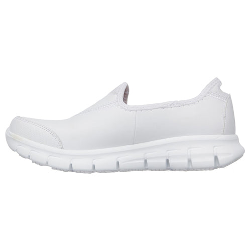 Skechers Safety Shoes - 76536EC - White