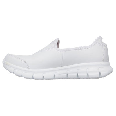 Skechers nursing shoes white Clearance