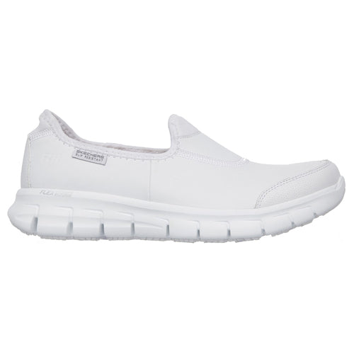 Skechers Safety Shoes - 76536EC - White