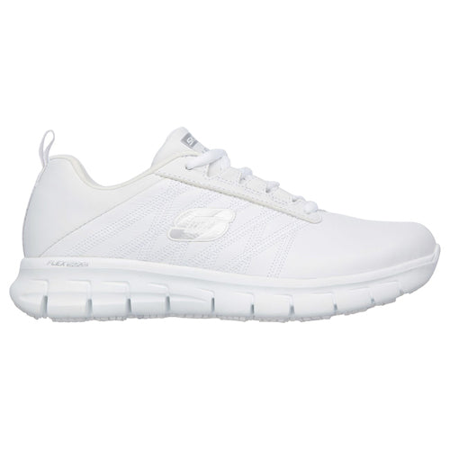 Skechers Ladies Work Shoes - 76576EC - White