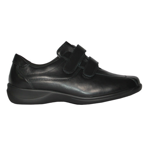 Waldlaufer Extra Wide Fit Velcro Shoes - M54302 - Black