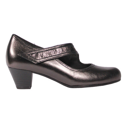 Gabor Wide Fit Shoe - 86.147 - Pewter